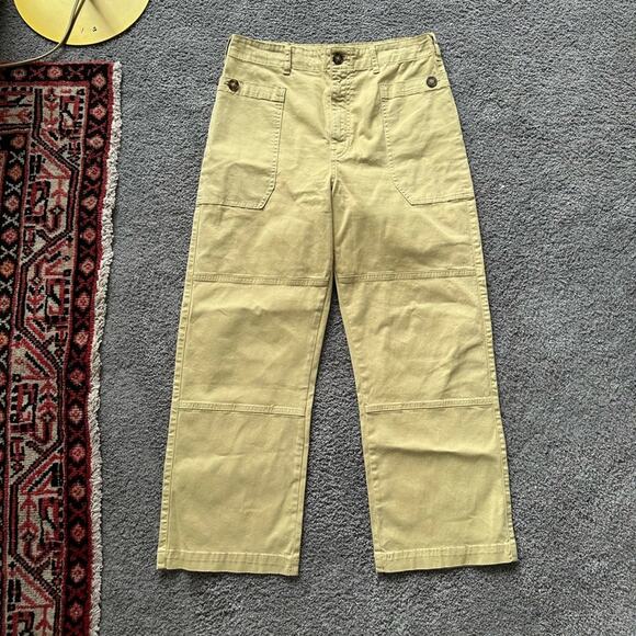 Frame Oversized Pocket Utility Pants - Picture 1 of 7